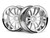 HPI #3285 WORK XSA 02C WHEEL 26mm CHROME/WHITE (9mm OFFSET)
