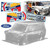 Team C # TCSVAN-R  1/10 FORD SUPER VAN 215MM WIDE CLEAR BODY SET