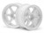 HPI #112813 HRE C106 Wheel 26mm White-6mm Offset