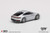 Mini GT #303 1/64 Porsche 911 (992) Carrera 4S GT-Silver Met.