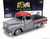 Motor Max #79033 1/24 1958 Chevy Apache Fleetside-Grey/Red