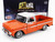 Motor Max #79034 1/24 1966 Chevy C10 Fleetside-Met.Orange/White