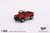 Mini GT #MGT00323 1/64 Land Rover Defender 90 Pickup-Masai Red