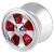 Duncan #DC3603XP Metal Racer YoYo-Met.Red