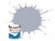 Humbrol Enamel #127 Satin US Ghost Grey 14ml Tinlet