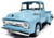 AutoWorld #AW290 1/18 1956 Ford F-100 Pickup-Diamond Blue