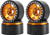Toxic Rc # 1/10 Alloy  Beadlock Wheels (Gold and Black)
