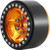 Toxic Rc # 1/10 Alloy  Beadlock Wheels (Gold and Black)