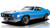 Sun Star # 3628 1/18 1971 Ford Mustang BOSS 351- Grabber Blue