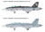 Academy #12560 1/72 USN EA-18G Shadow Hawks