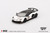 Mini GT #MGT00842 1/64 Lamborghini Aventador SVJ 63 Bianco Asopo