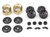 HPI #161162 1/18 CS-8 Steel Beadlock Wheel 1.2in (Black/4pcs)