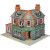 Metcalfe #PO308 [OO] Corner Shop Or Pub Kit in Brick (replaces PO263)