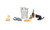 Scene Scapes # 33107  HO Cats with Garbage Can