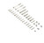 Eflite #EFL8608 Hardware set-Spitfire Mk XIV 1.2m