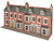 Metcalfe #PO302 00/HO Scale Low Relief Terraced House Fronts – Brick