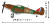 COBI #5762 Hawker Hurricane (No.302 Sqn.RAF)-375 pce
