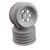 DE Racing #DER-GLR-AS Gambler Rear Wheels for Late Model / MWM / Street Stock / 12mm Hex / AE -TLR / Silver