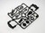 Tamiya #0005520 CC-01 B Parts-Steering/Servo Saver
