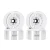 INJORA # DGW-1903WH 1.9" CNC Aluminum -10mm Offset Wheels