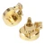 INJORA # CRAW18329 Heavy Duty Brass Portal Steering Knuckle for Axial SCX10 III Capra 1.9
