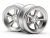 HPI # 3815 Vintage Spoke Wheel 26mm Matt Chrome 0mm Offset 2pc