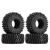 INJORA # YQT-1017 1.0" 58*24mm King Trekker A/T Tires (T1017) (4)