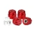 INJORA # WH-27RD RED M2 Wheel Lock Nuts with Aluminum Cap