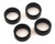 Kyosho #UTH001WT-TM Kyosho 8D Front Wheel/Med Tyre  50mm (White/2pcs/Ultima)