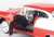 Motor Max #73229 1/24 1955 Chevy Bel Air-Red/White