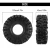 INJORA #YQT-1919-S5 INJORA Swamp Claw M/T 1.9" S5 Crawler Tires (4.75" OD) (T1919) (4)