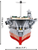 Cobi # 4851  IJN AKAGI 3573 PCS