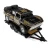 Axial #AXI3409  Axial 1/10 SCX10 Flat Bed Vehicle Trailer