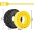 INJORA # YQT-1025-1064YE 1.0" 63*22mm MAVERIX M/T Tires & Inserts Combo (4)