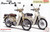 Fujimi # 141985 1/12 Honda Super Cub 110 (Virgin Beige)