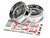 HPI # 3280 WORK XSA 02C WHEEL 26mm CHROME (3mm OFFSET)