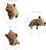 Cartonic #CARTKITTENS KITTENS TRIO Cartonic 3D Puzzle