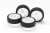 Tamiya #15511 Mini 4WD Large Diameter Low Height Tires & 6-Spoke Wheels