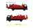 Majorette #8502103002 1/64 Car Transporter Isuzu NPR +Mazda RX-7 FD3S