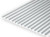 Evergreen #4250 White 6.3mm V Groove Siding Sheet