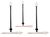 Just Plug #JP5633 HO 3  LED Street Lights-Lamp Post