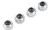 Du-Bro#2101 3mm Nylon Insert Lock Nuts 4Pcs