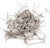 Du-Bro #254 100 Nickel Plated T-Pins Large- 1-1/2" Long