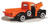 Motor Max #73170 1940 Ford Pickup-Orange/Black