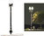Just Plug #JP5632 HO Scale 3 Street Lights-Double Lamp Post