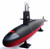 Moebius  Models # 1400. 1/72 USS Skipjack Submarine
