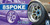 Aoshima #5376 1/24 Rims and Tyres-8Spoke