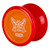 Duncan # DC3514XP Butterfly XT Ball Bearing Axle YoYo  Red/Orange