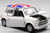 Welly #22496UK 1/24 Mini Cooper 1300-White/Union Jack