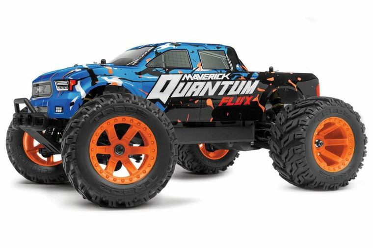 HPI Maverick #MV150207 1/10 Quantum Brushless 4WD Monster Truck Flux -Blue